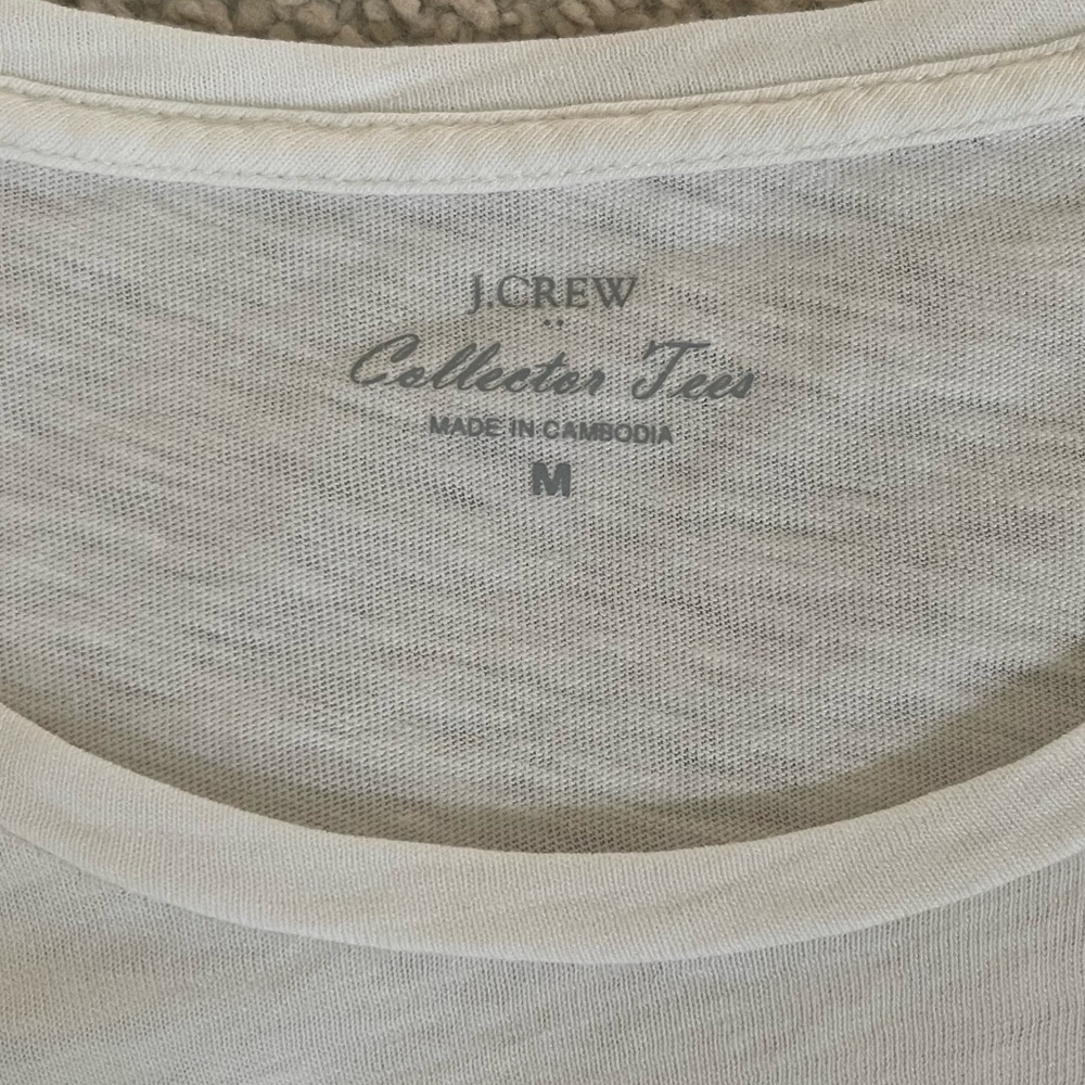 J. Crew Pink Elephant Tee - M - Picture 4 of 4